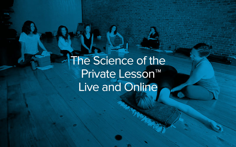 The Science of the Private Lesson Online Training
